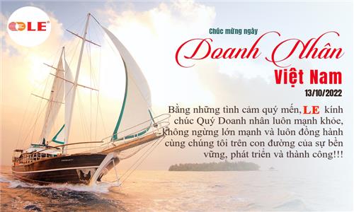 MÁY BIẾN ÁP LE CHÚC MỪNG NGÀY DOANH NHÂN VIỆT NAM 13-10-2022